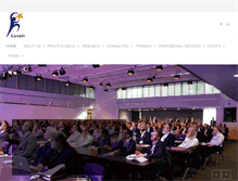 Tablet Screenshot of cavellgroup.com